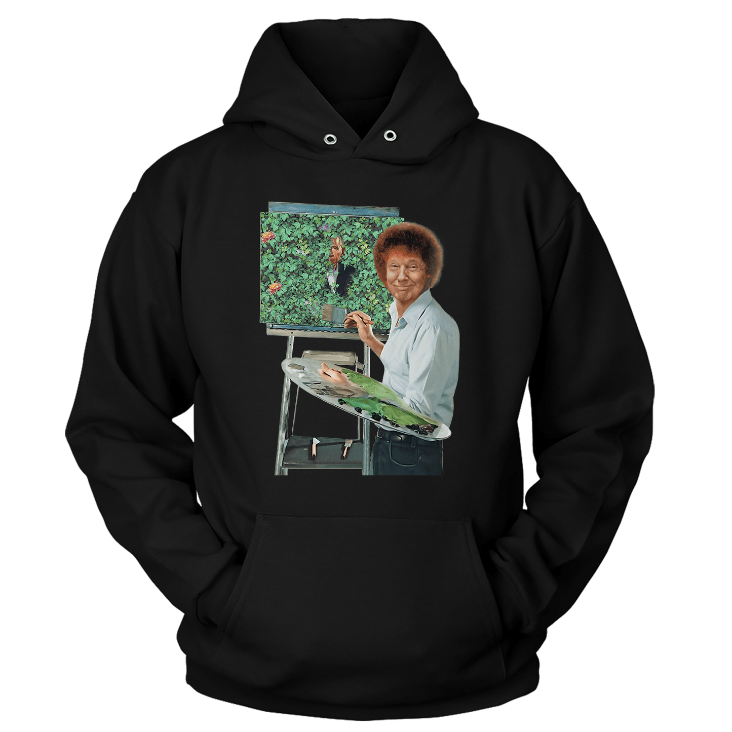 T-shirt Unisex Hoodie / Black / S The Painter (Ladies)