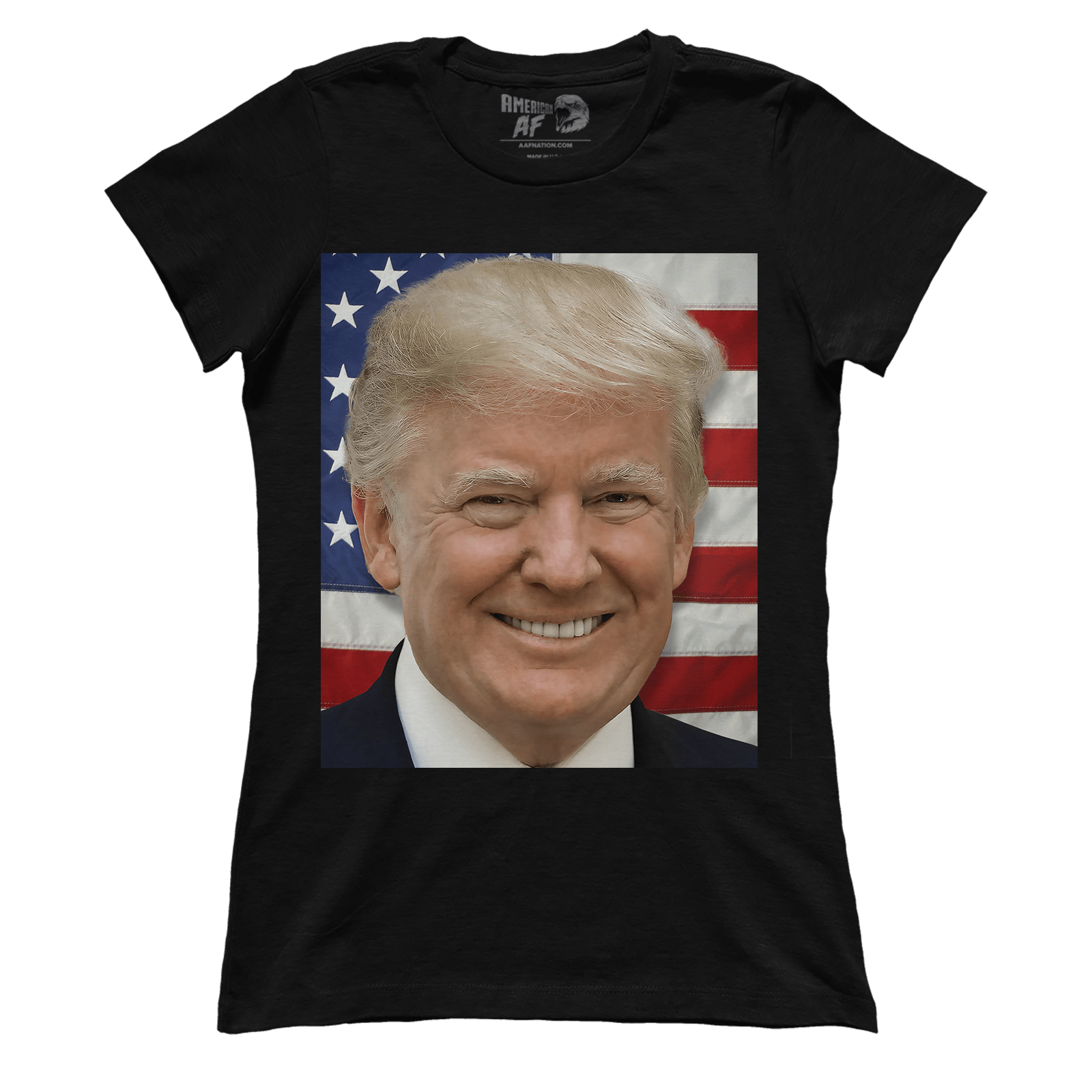 T-shirt Premium Ladies Tee / Black / S Donald Trump's Face V1 (Ladies)