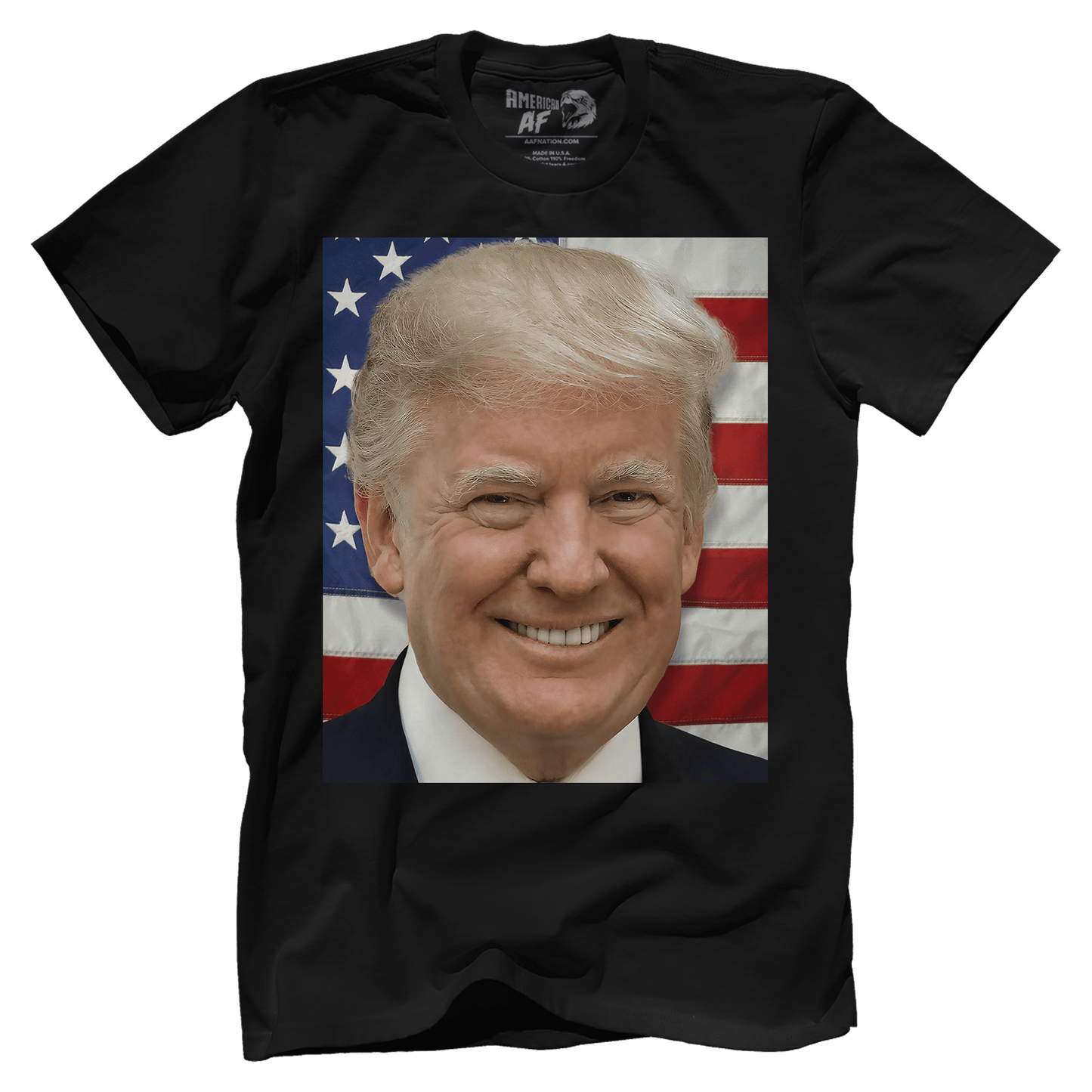 Dye-Sub Premium Mens Shirt / Black / XS Donald Trump's Face V1