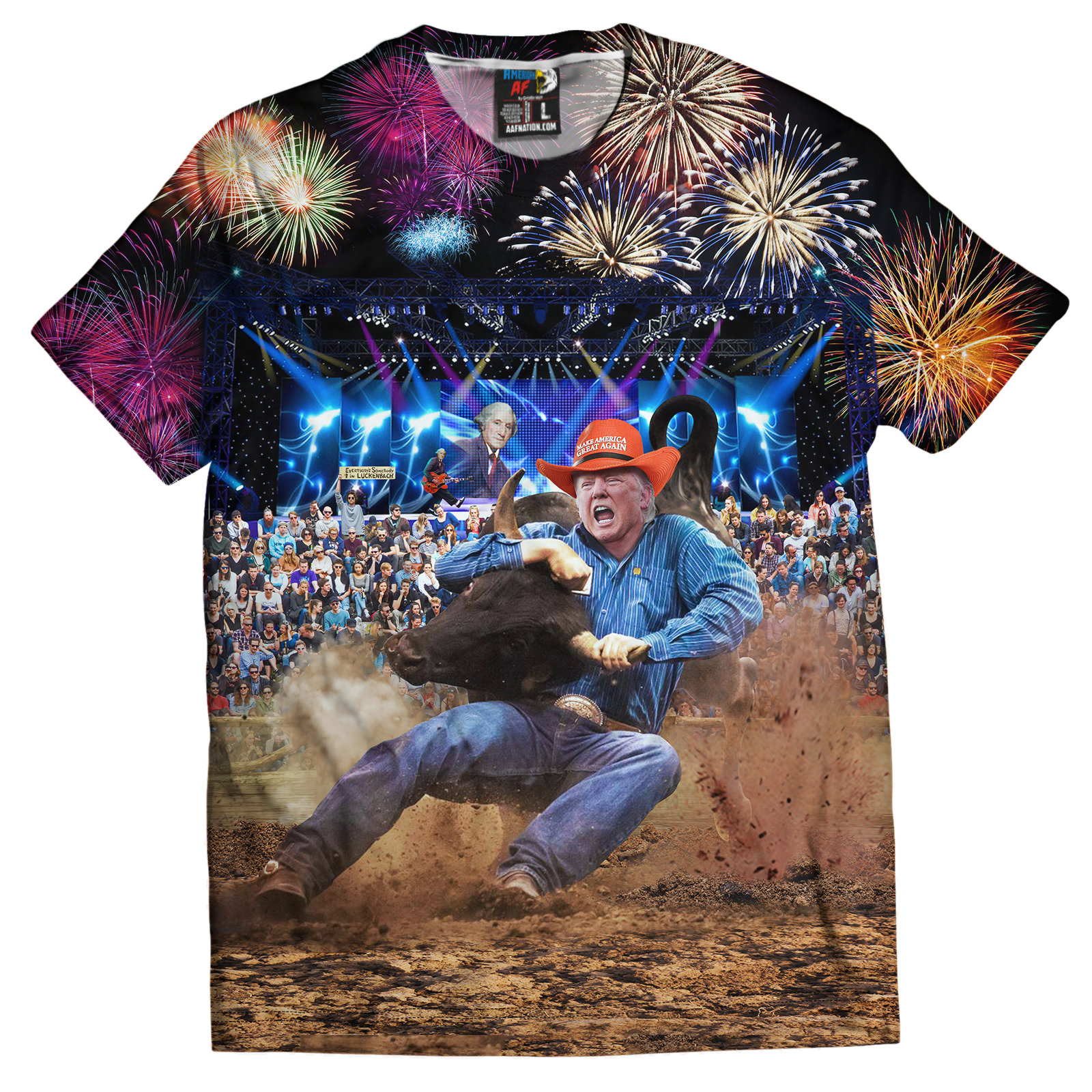 Shirt Trump Rodeo - George Washington
