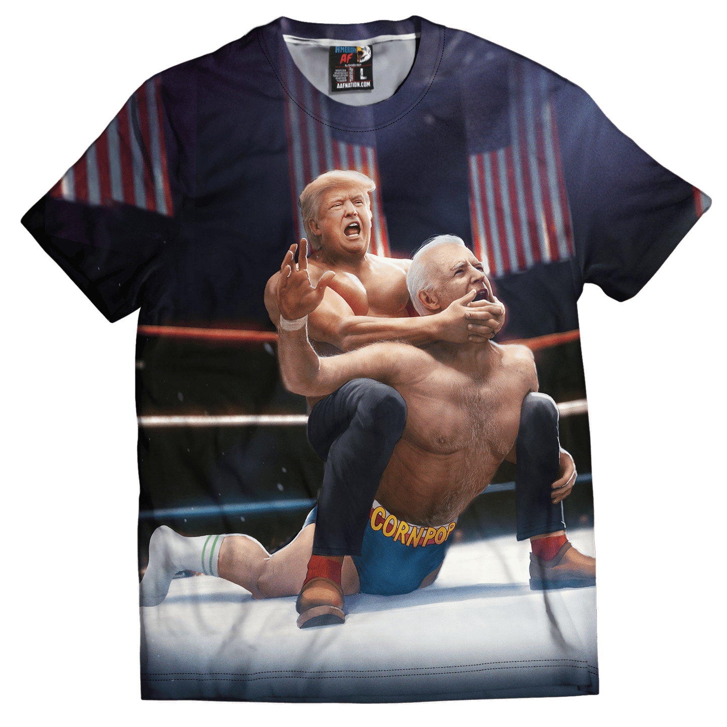Shirt T-Shirt / SMALL Trump Vs Cornpop