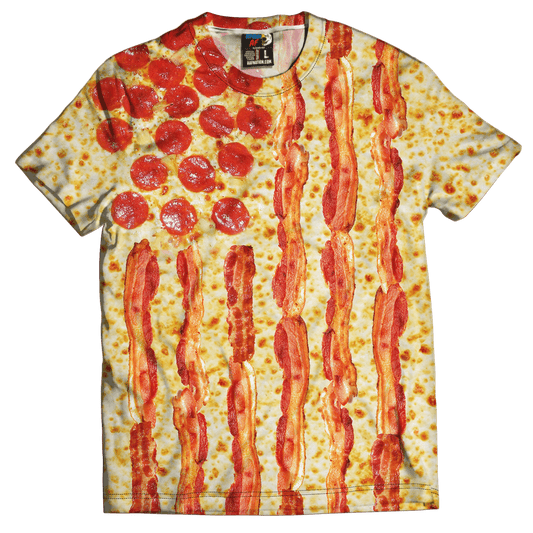 Dye-Sub T-Shirt / SMALL United States of Pizza