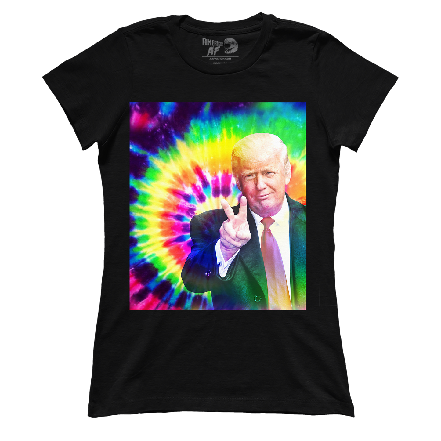 T-shirt Premium Ladies Tee / Black / S Trump Tie Dye (Ladies)