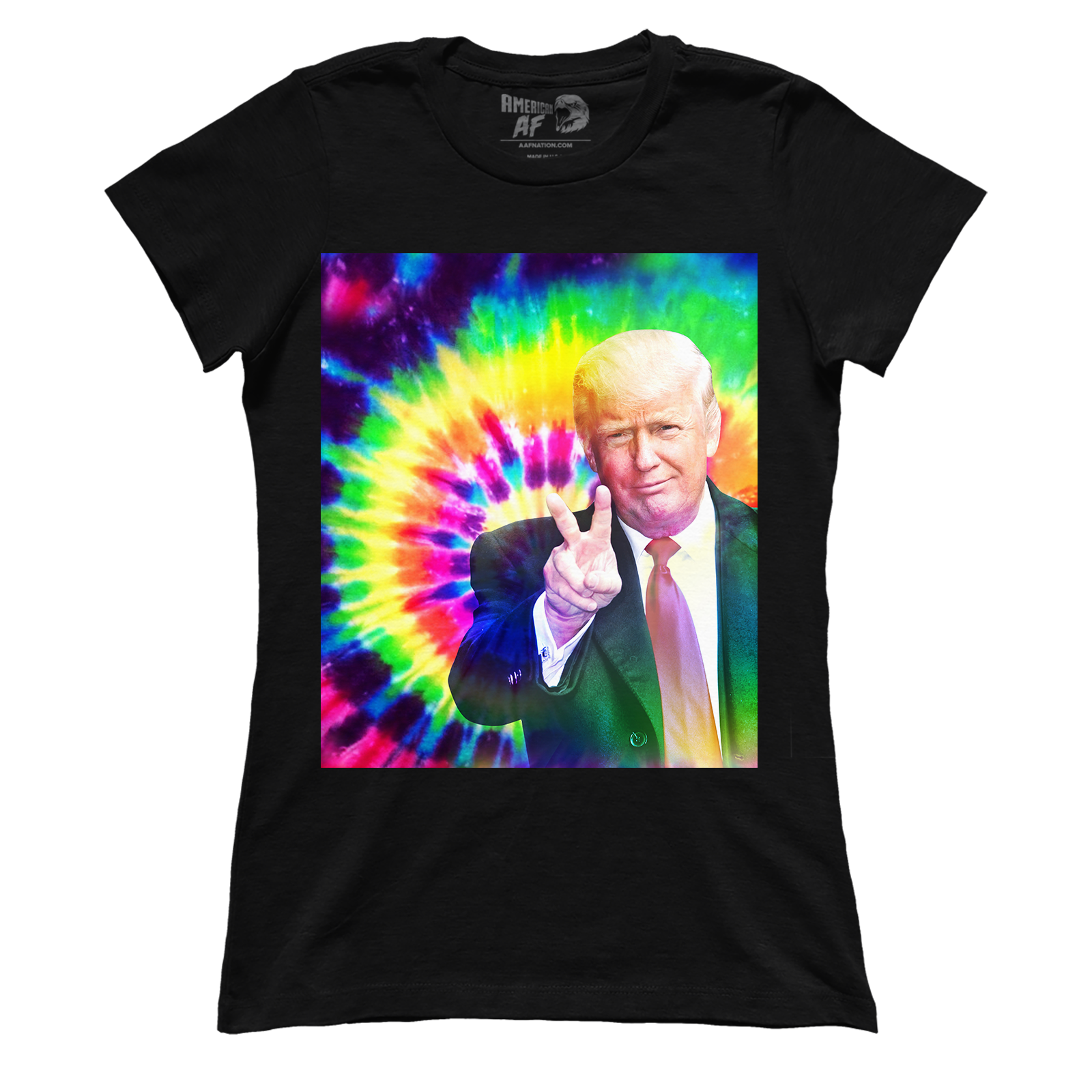 T-shirt Premium Ladies Tee / Black / S Trump Tie Dye (Ladies)