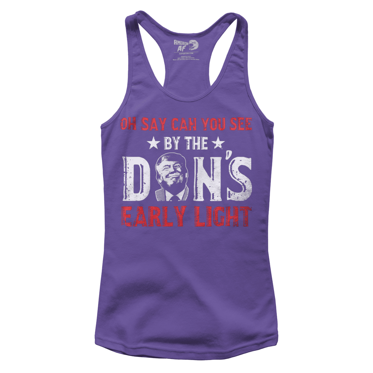 T-shirt Premium Ladies Racerback Tank / Dark Purple / XS The Don's Early Light (Ladies)