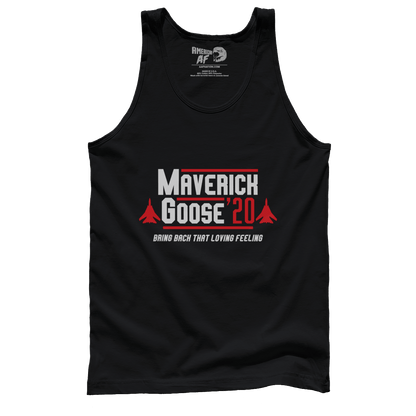 T-shirt Premium Mens Tank / Black / S Maverick Goose 2020 (parody)