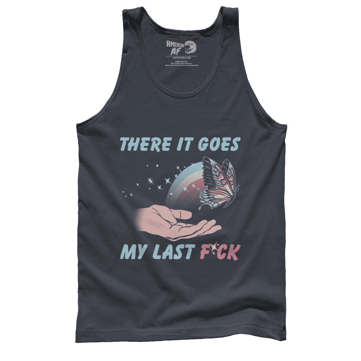 T-shirt Premium Mens Tank / Dark Gray / S My Last F