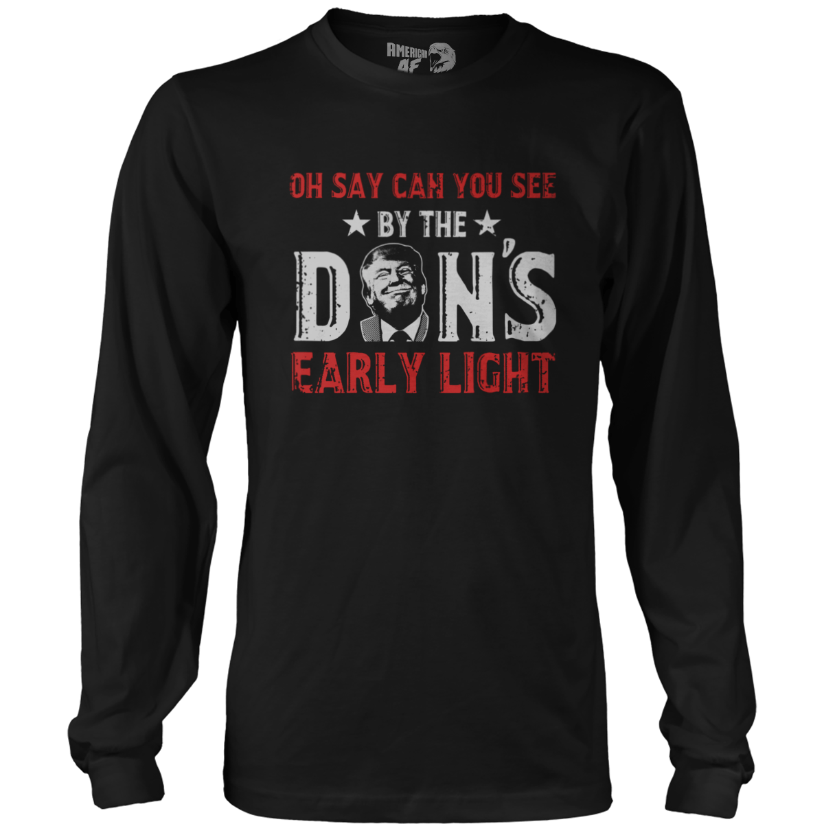 T-shirt Mens Long Sleeve / Black / S The Don's Early Light