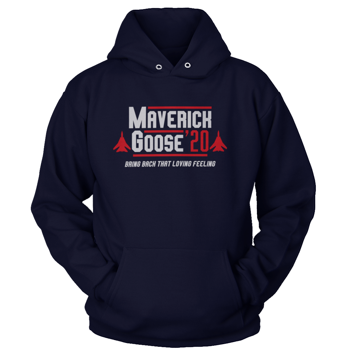 T-shirt Unisex Hoodie / Navy / 5XL Maverick Goose 2020 (parody)