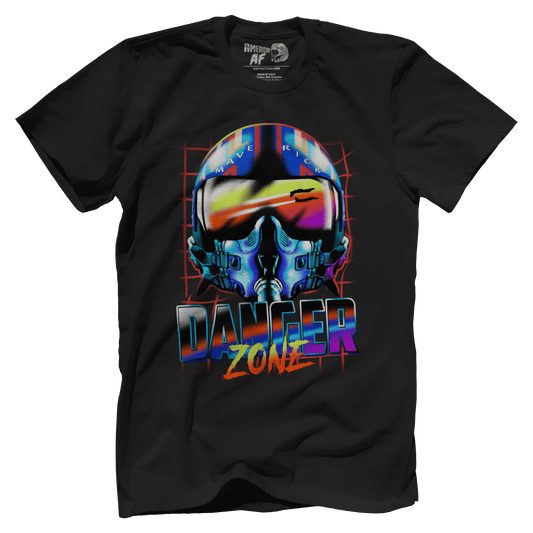 T-shirt Premium Mens Shirt / Black / XS Danger Zone - Maverick