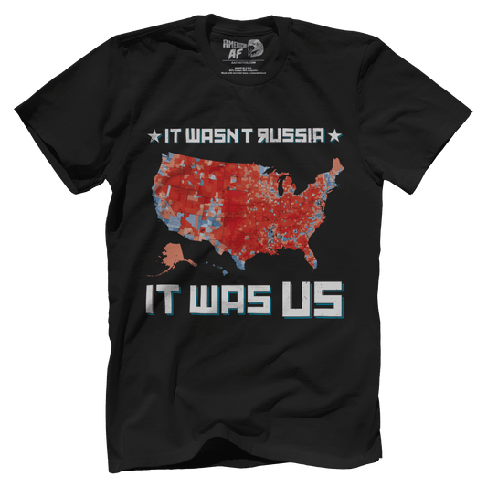 T-shirt Premium Mens Shirt / Black / S It was US