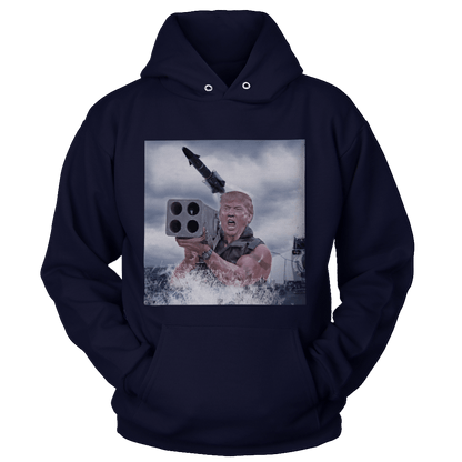 Dye-Sub Unisex Hoodie / Navy / S Warheads on Foreheads