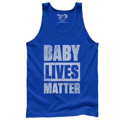 T-shirt Premium Mens Tank / Royal Blue / S Baby Lives Matter