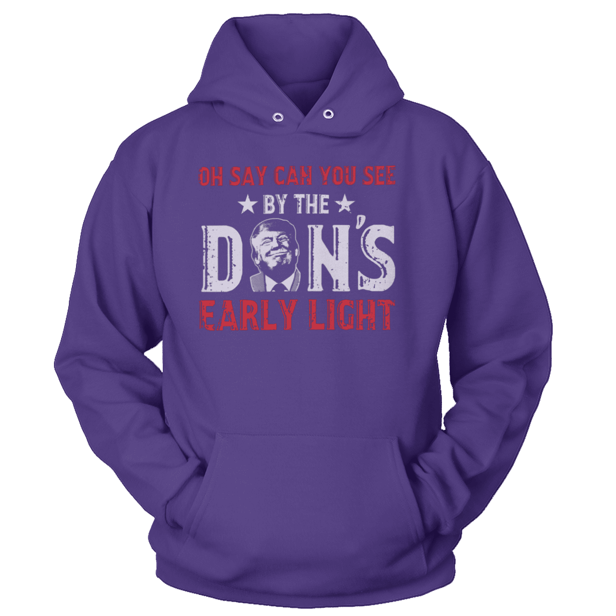 T-shirt Unisex Hoodie / Purple / S The Don's Early Light (Ladies)