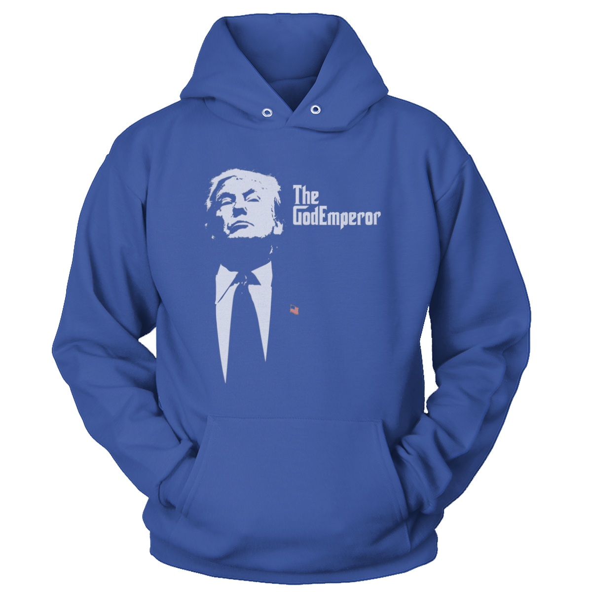 T-shirt Unisex Hoodie / Royal Blue / M The God Emperor