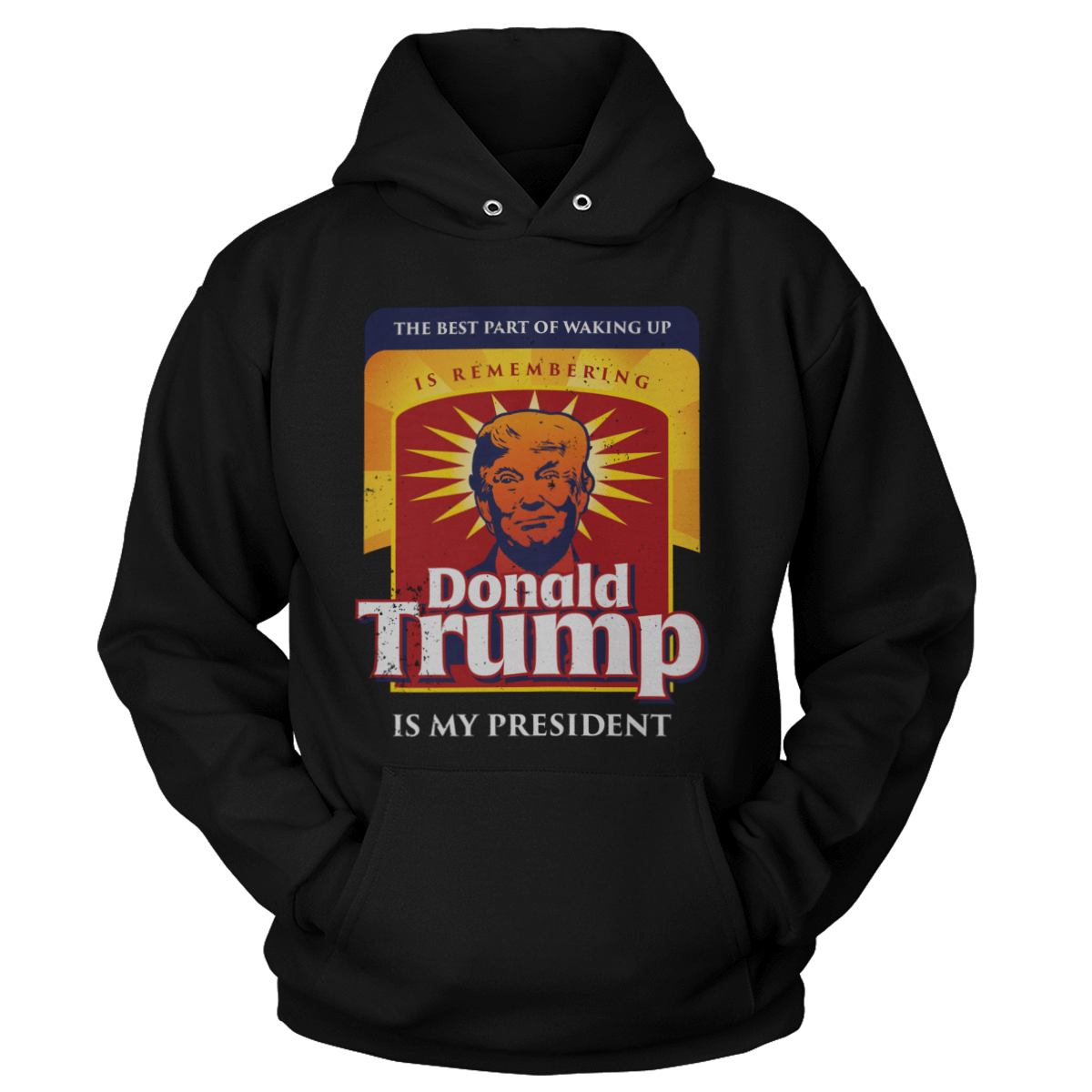 T-shirt Unisex Hoodie / Black / S The Best Part Of Waking Up