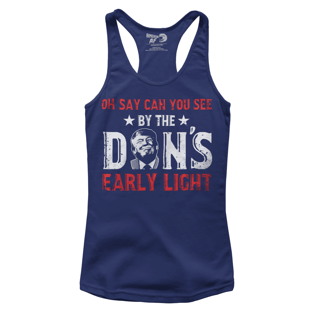 T-shirt Premium Ladies Racerback Tank / Navy / XS The Don's Early Light (Ladies)