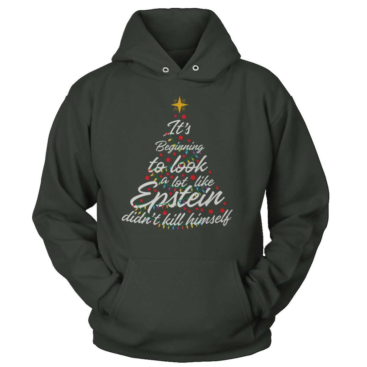 Raglan Unisex Hoodie / Forest Green / S A lot like EDKH (Ladies)