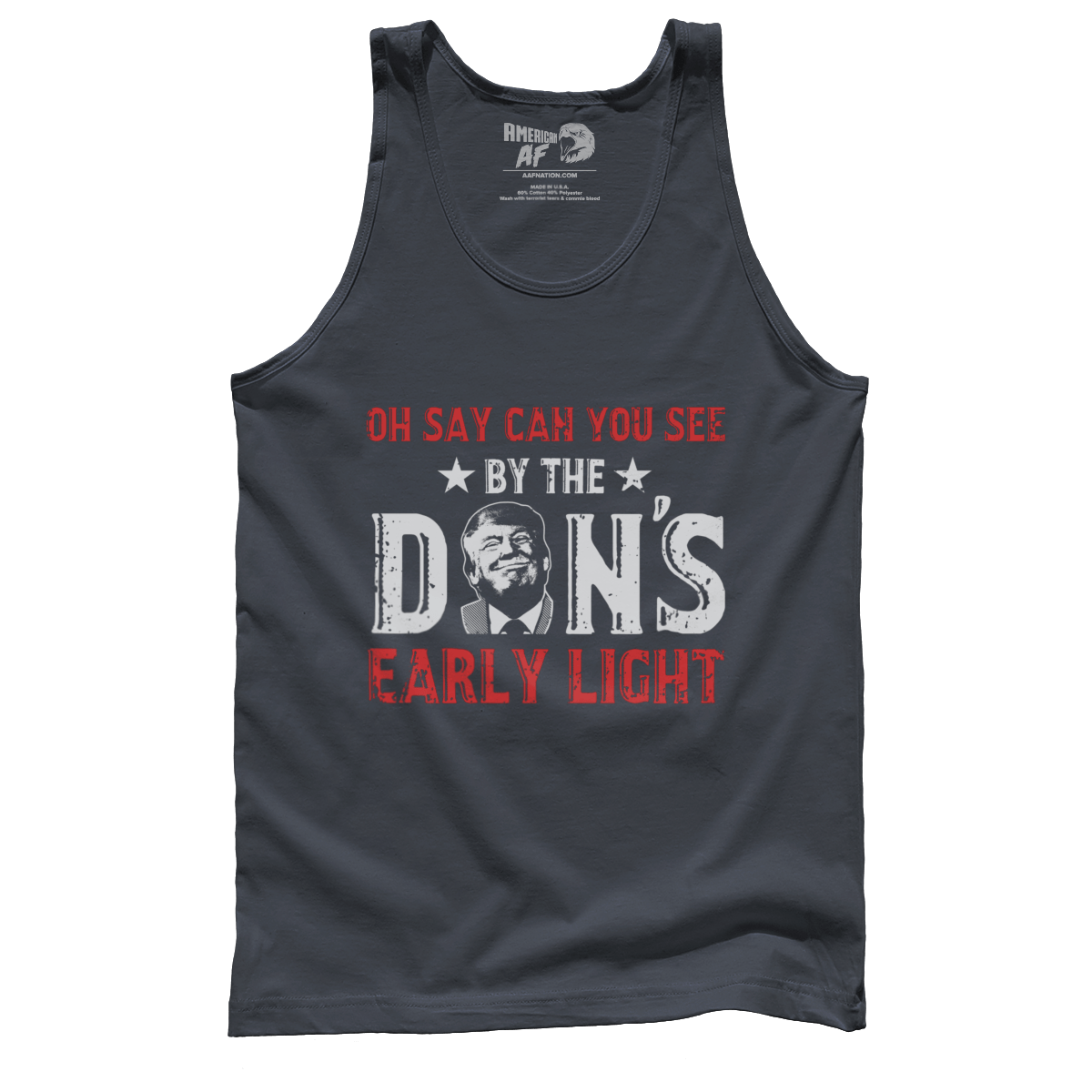 T-shirt Premium Mens Tank / Dark Gray / S The Don's Early Light