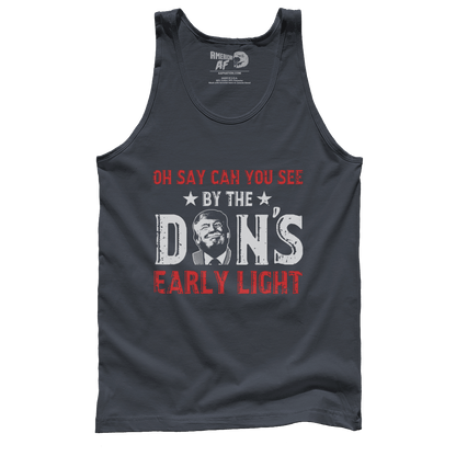 T-shirt Premium Mens Tank / Dark Gray / S The Don's Early Light