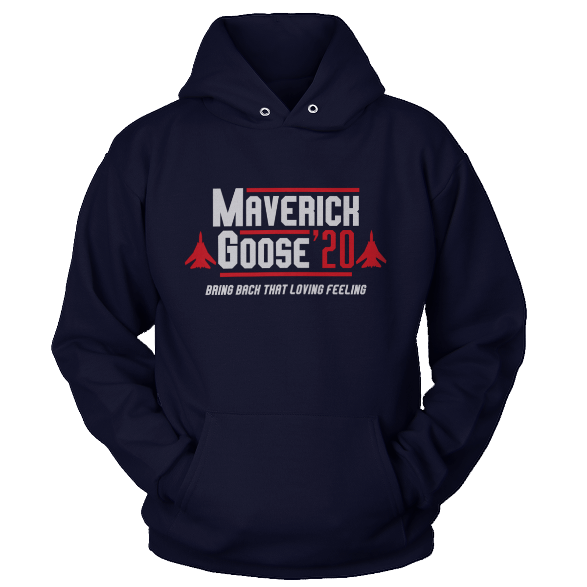 T-shirt Unisex Hoodie / Navy / S Maverick Goose 2020 (parody)