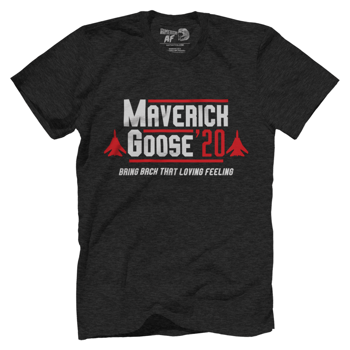 T-shirt Premium Mens Triblend Shirt / Black / S Maverick Goose 2020 (parody)