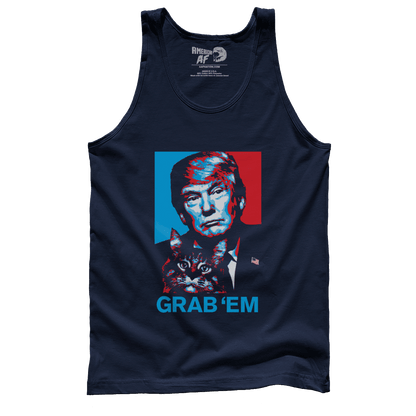 T-shirt Premium Mens Tank / Navy / S Grab em by the ...