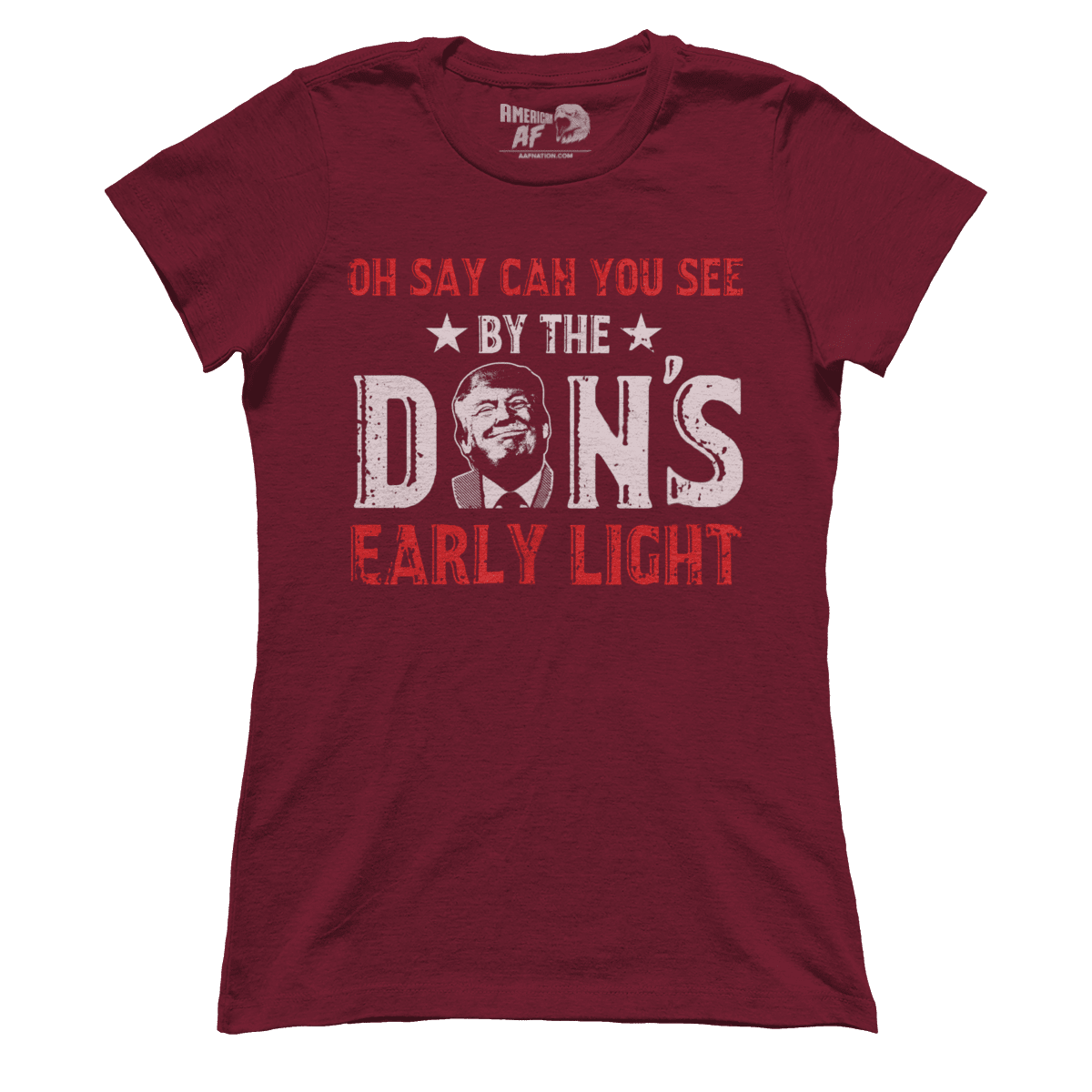 T-shirt Premium Ladies Tee / Dark Red / S The Don's Early Light (Ladies)