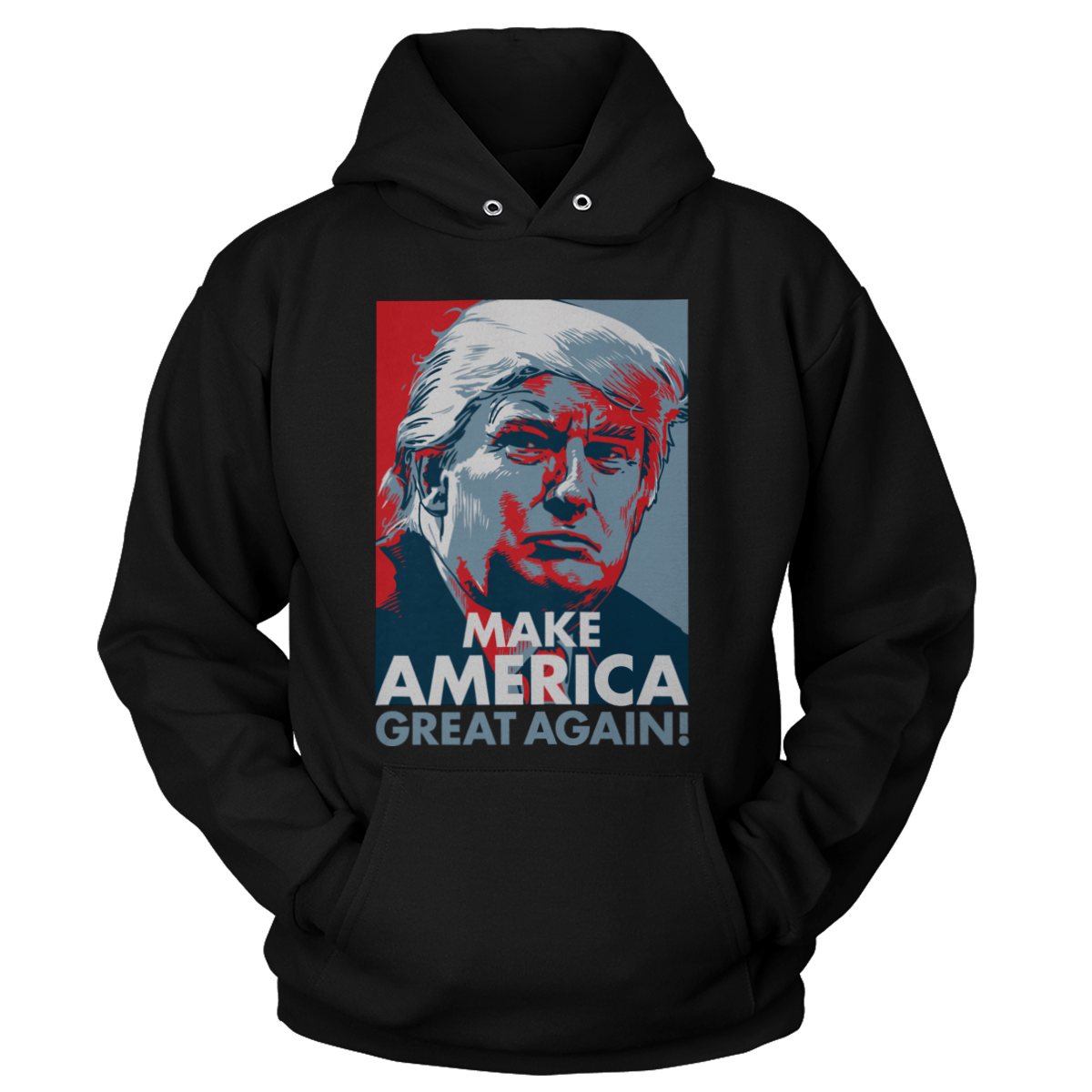 T-shirt Unisex Hoodie / Black / S Make America Great Again