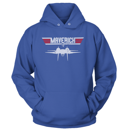 T-shirt Unisex Hoodie / Royal Blue / 5XL Maverick