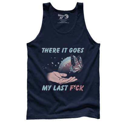 T-shirt Premium Mens Tank / Navy / S My Last F