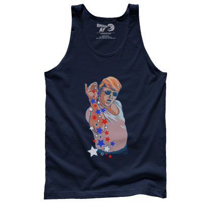 T-shirt Premium Mens Tank / Navy / S Salt Bae Trump