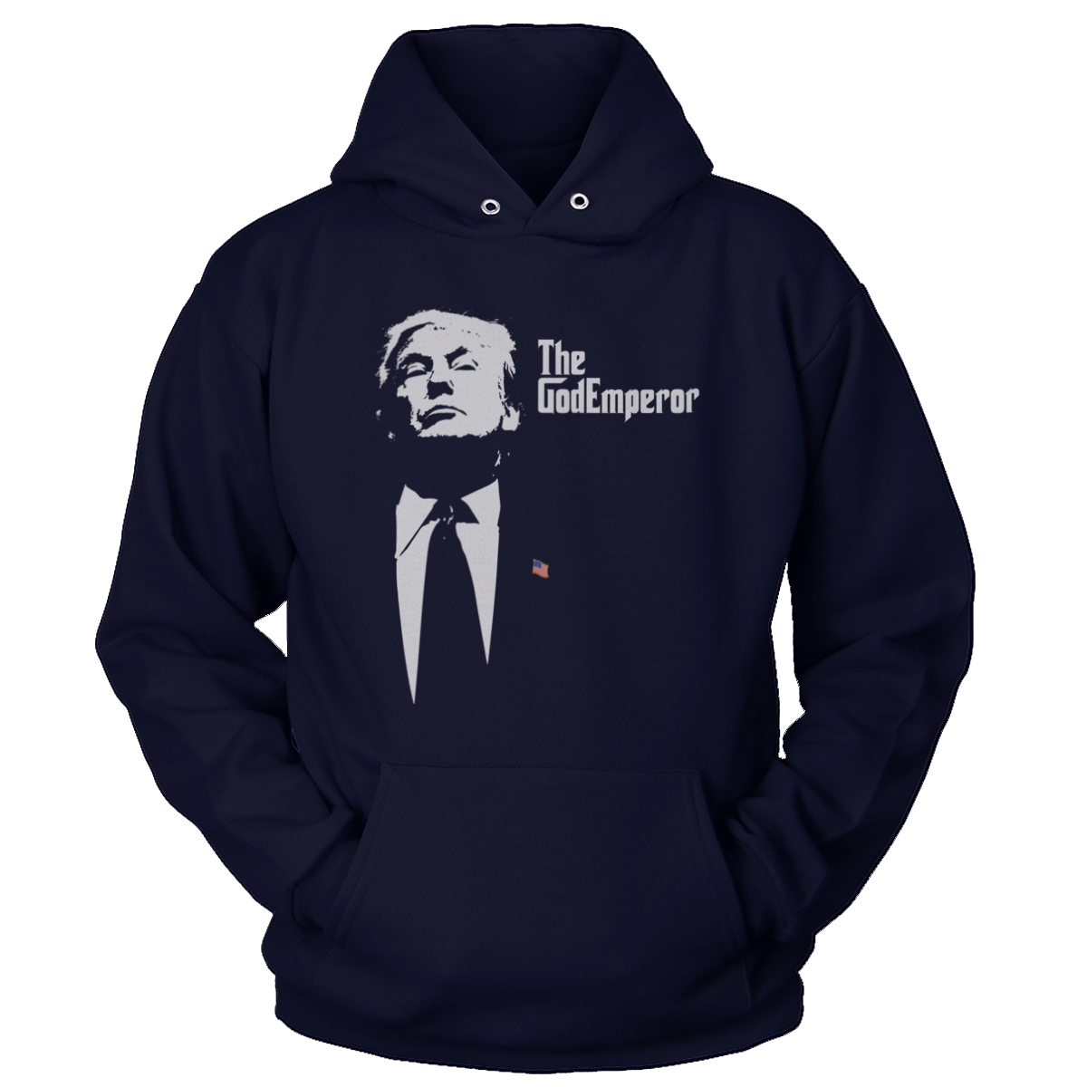 T-shirt Unisex Hoodie / Navy / M The God Emperor