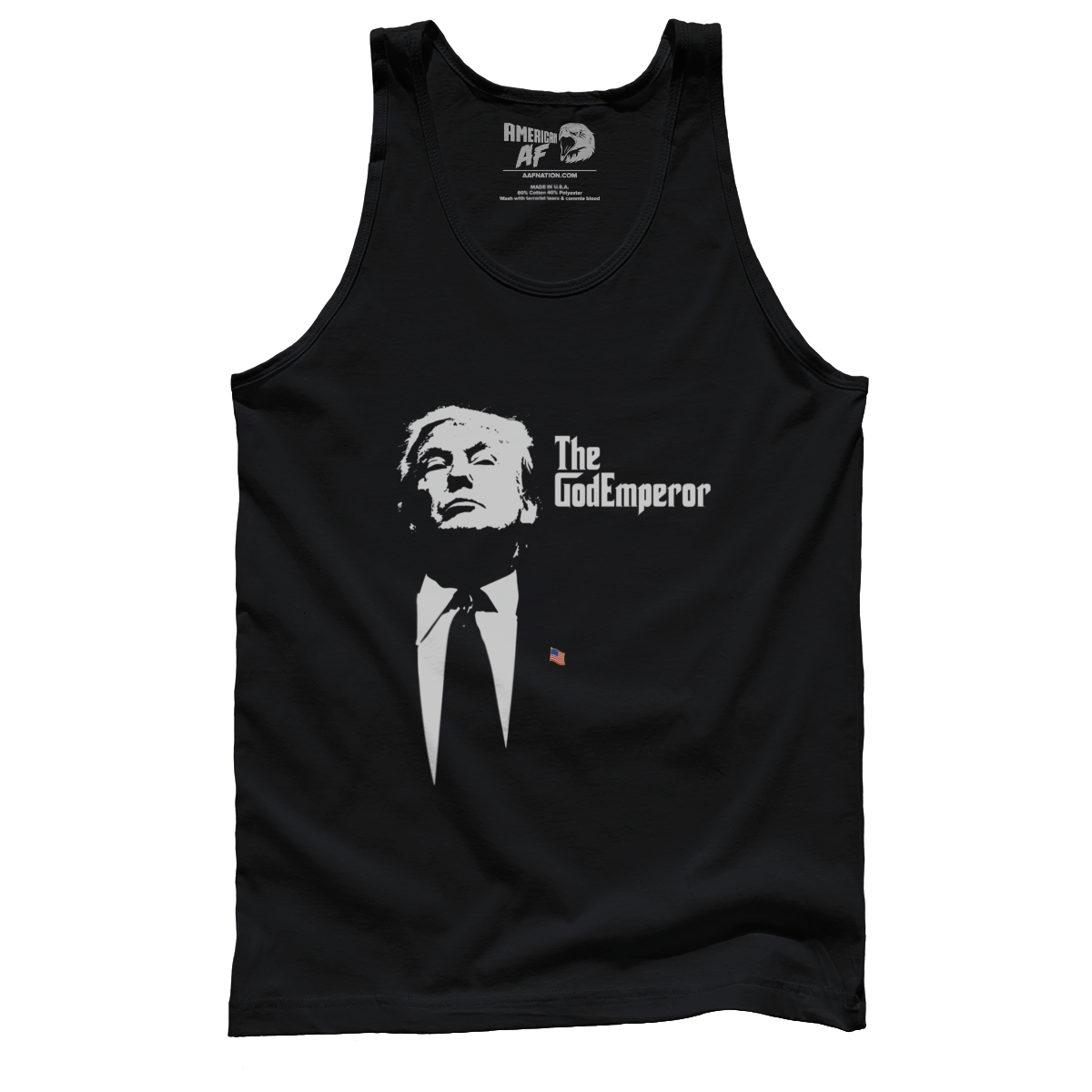 T-shirt Premium Mens Tank / Black / S The God Emperor