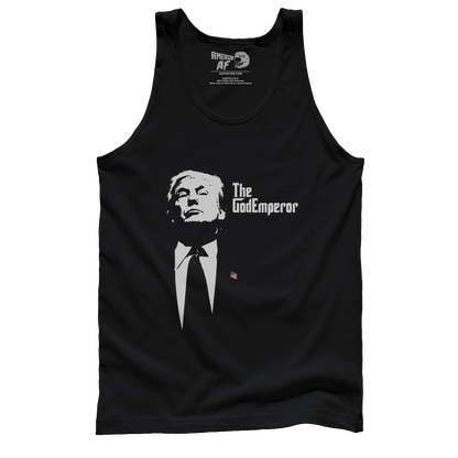 T-shirt Premium Mens Tank / Black / S The God Emperor