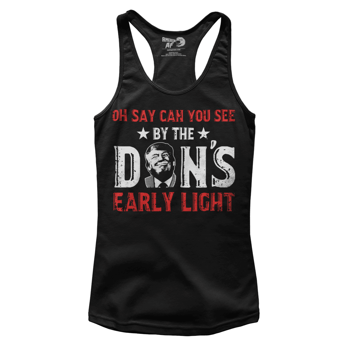 T-shirt Premium Ladies Racerback Tank / Black / XS The Don's Early Light (Ladies)