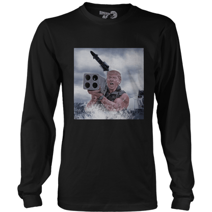 Dye-Sub Mens Long Sleeve / Black / S Warheads on Foreheads