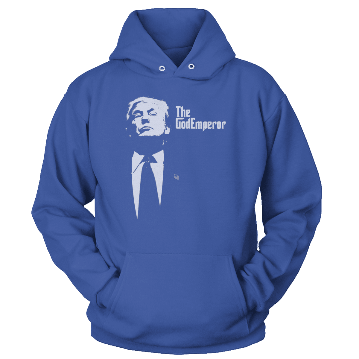 T-shirt Unisex Hoodie / Royal Blue / S The God Emperor (Ladies)