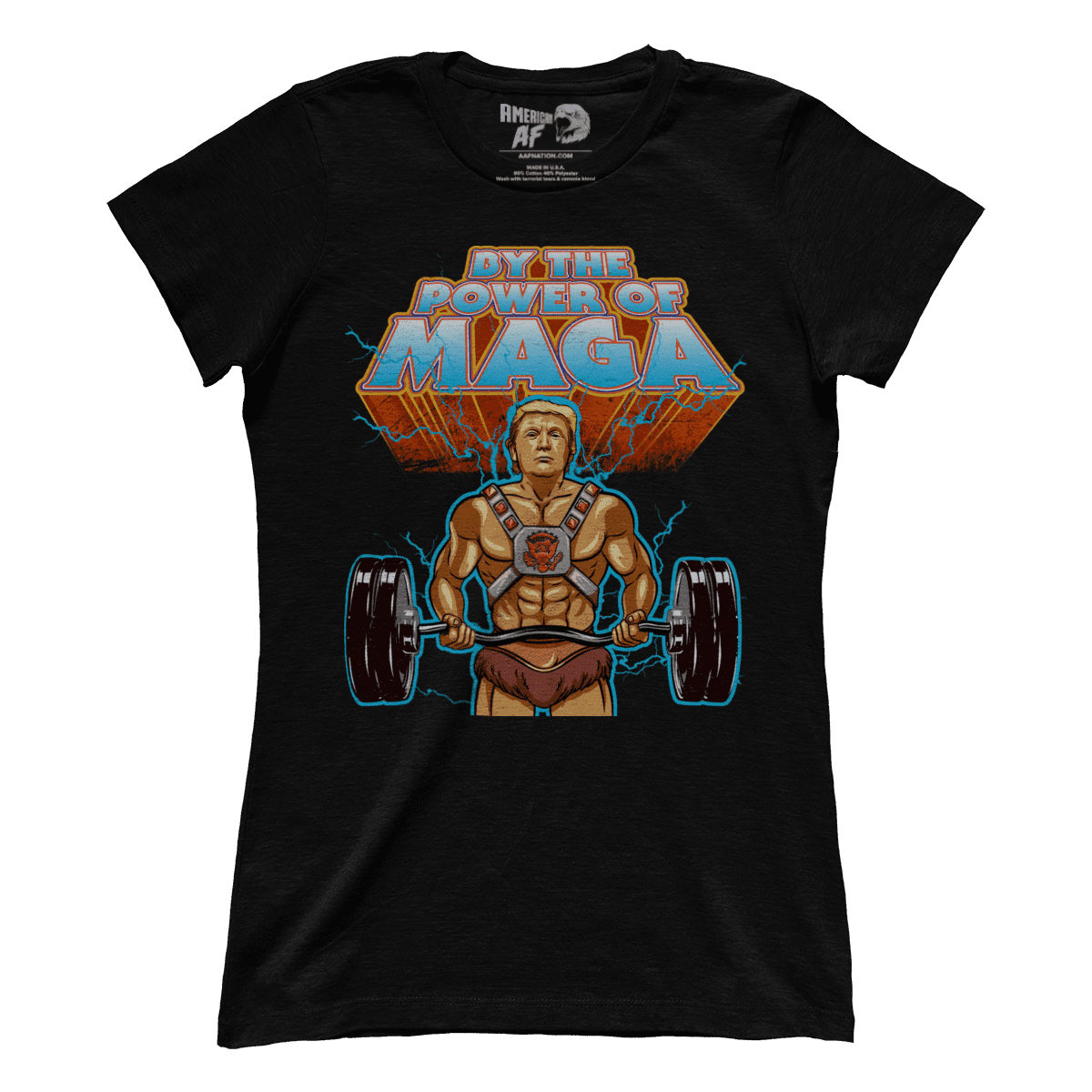 T-shirt Premium Ladies Tee / Black / S HeMan Trump (parody) (Ladies)