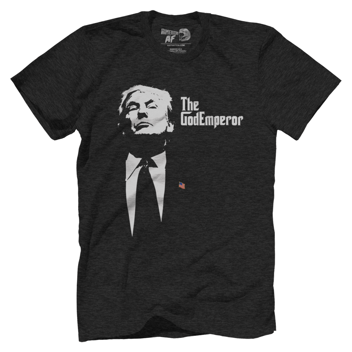 T-shirt Premium Mens Triblend Shirt / Black / S The God Emperor