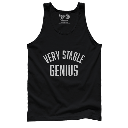 T-shirt Premium Mens Tank / Black / S Stable Genius