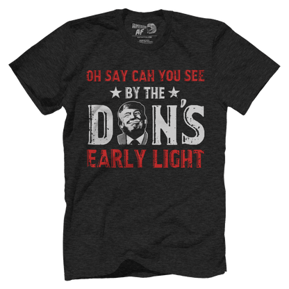 T-shirt Premium Mens Triblend Shirt / Black / S The Don's Early Light