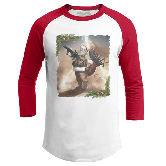 Raglan Raglan / White/Red / S Colonel Claus - Sand Raglan