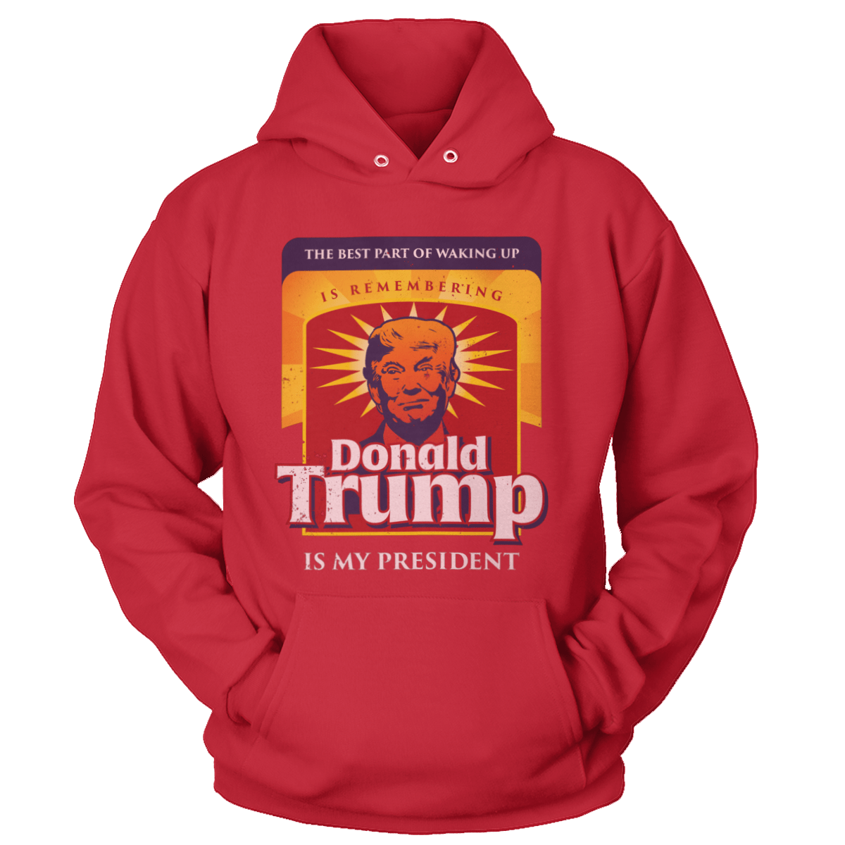 T-shirt Unisex Hoodie / Red / S The Best Part Of Waking Up