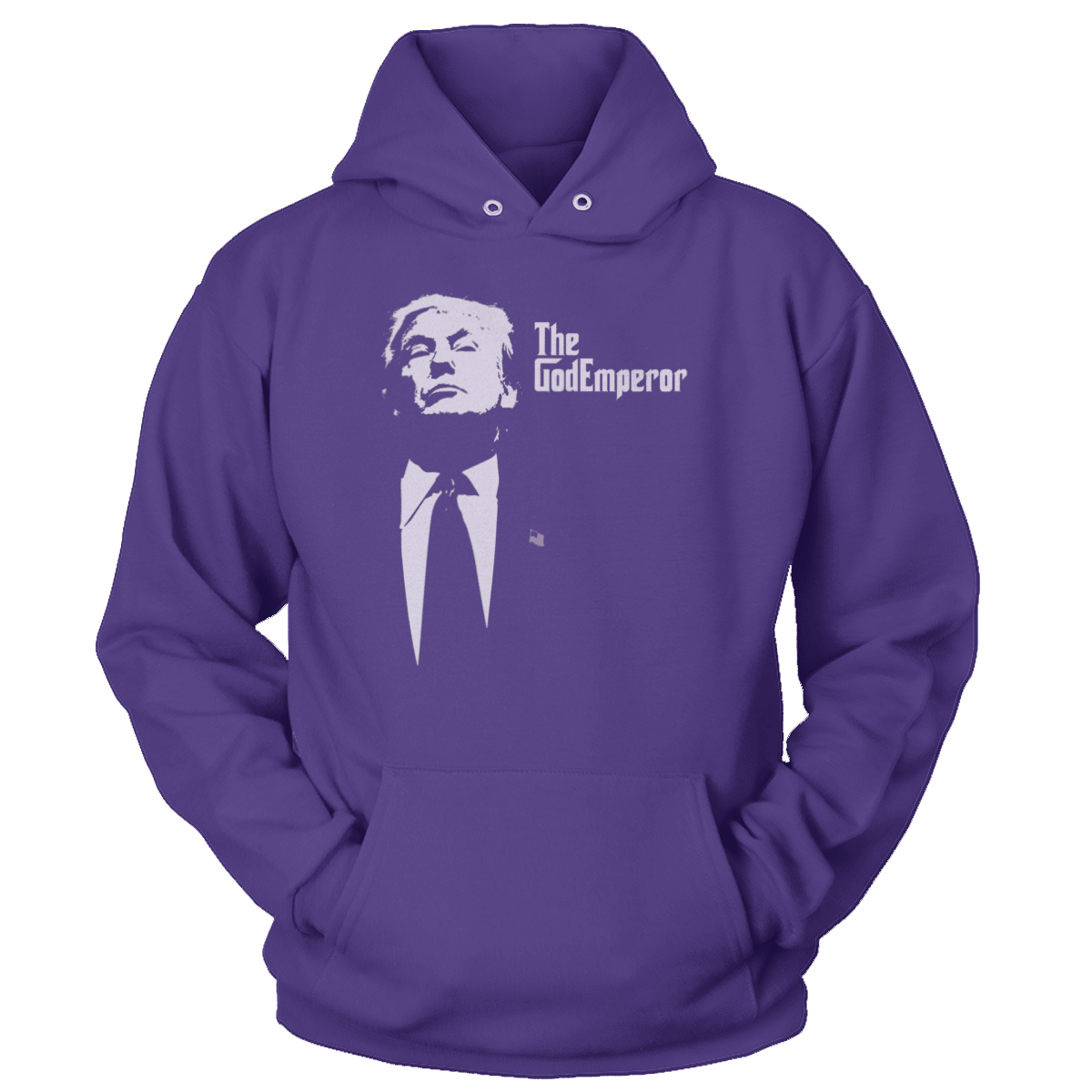 T-shirt Unisex Hoodie / Purple / S The God Emperor (Ladies)