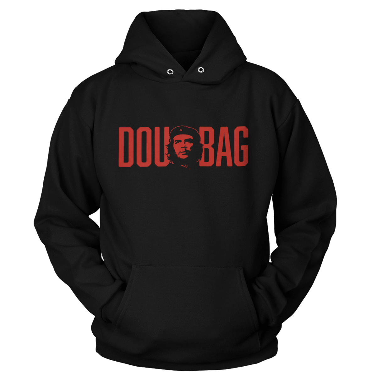 T-shirt Unisex Hoodie / Black / S DouCHEbag