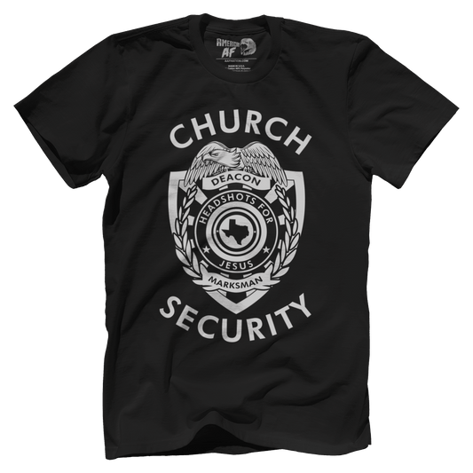 T-shirt Premium Mens Shirt / Black / XS Church Security