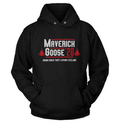 T-shirt Unisex Hoodie / Black / S Maverick Goose 2020 (parody)