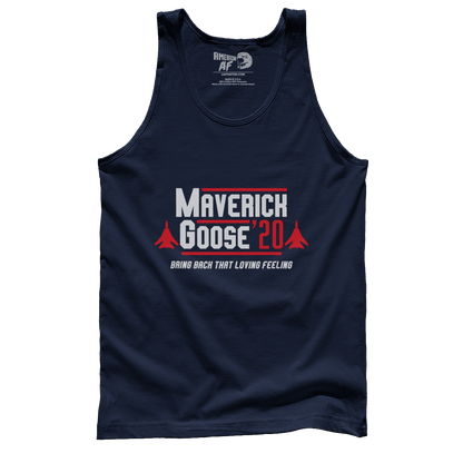 T-shirt Premium Mens Tank / Navy / S Maverick Goose 2020 (parody)