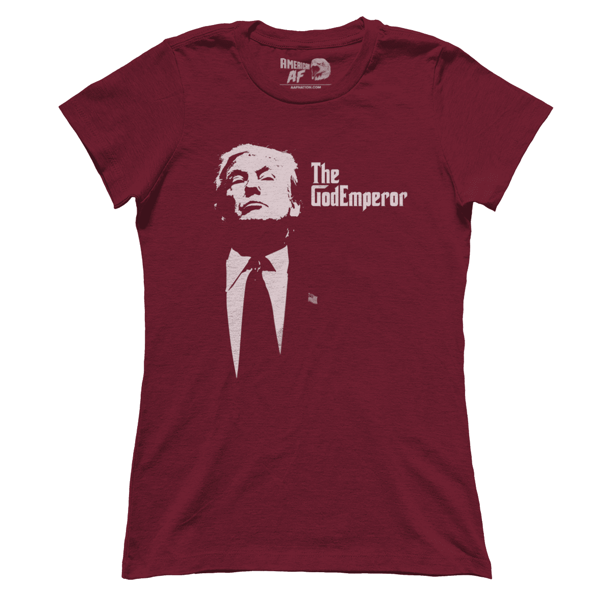 T-shirt Premium Ladies Tee / Dark Red / S The God Emperor (Ladies)